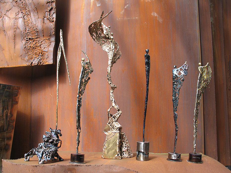 Skulpturen aus Metall