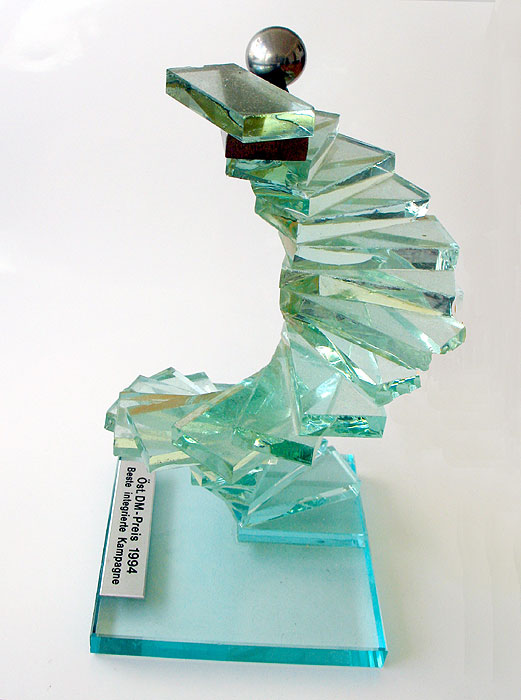 Award aus Glas